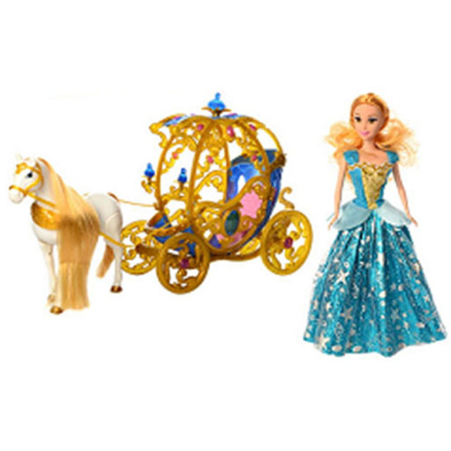 Карета с лошадью и куклой Fantasy Carriage 247А на батарейках - фото 2 - id-p92251062