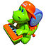 Игрушка Динозаврик светомузыкальный RP5236B, фото 3