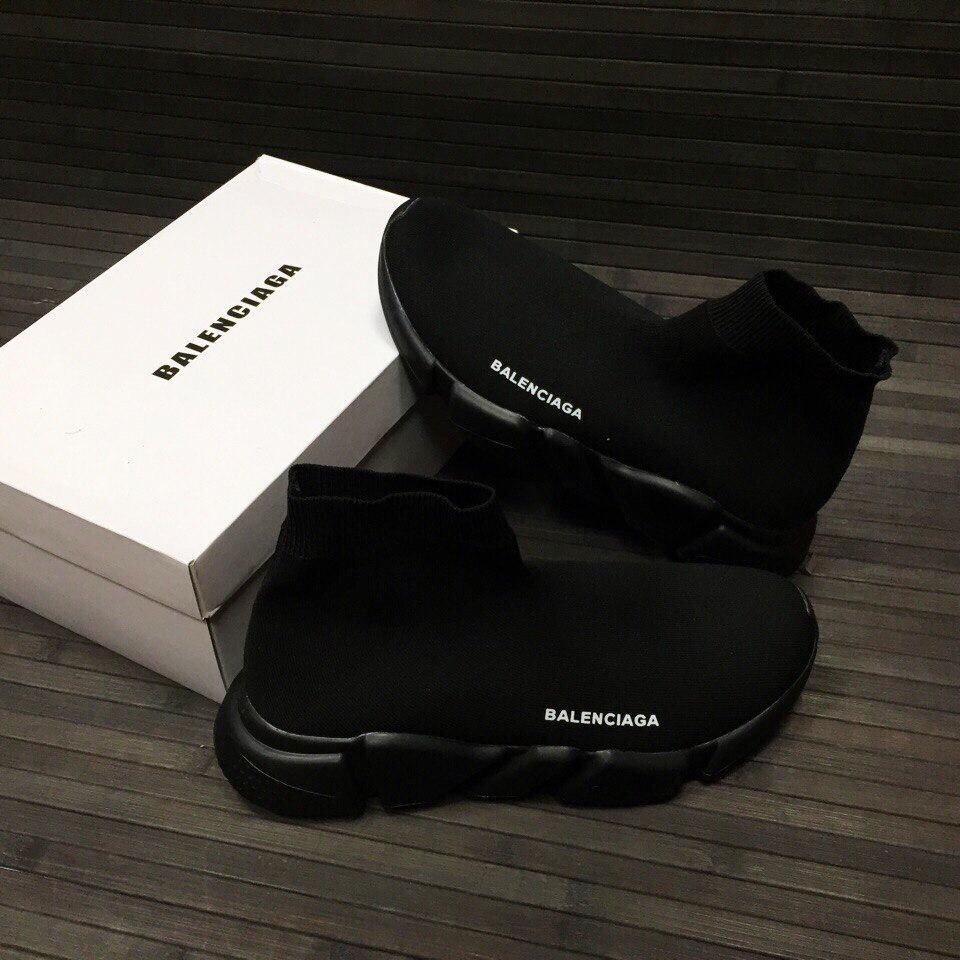 Кроссовки Balenciaga Speed Trainer Black - фото 1 - id-p92281623