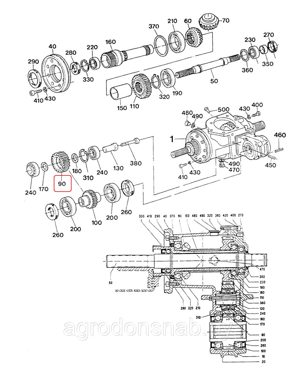 Шестерня LCA69633