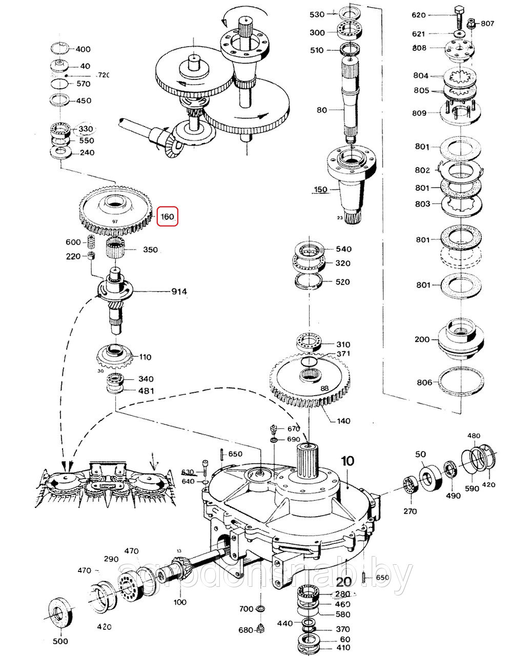 Шестерня LCA64890