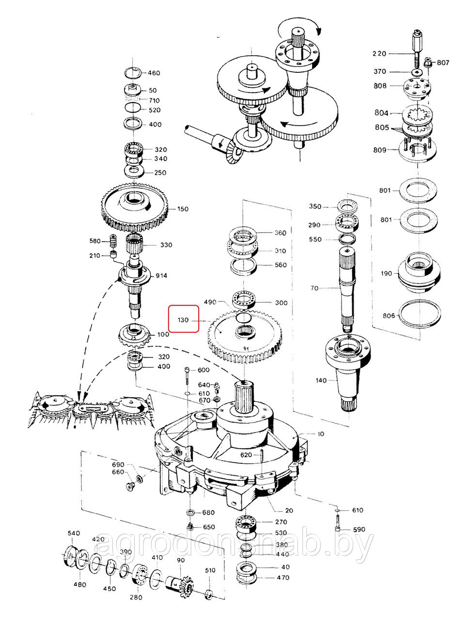 Шестерня LCA64756