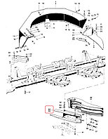 Направляющий кронштейн левый LCA65841