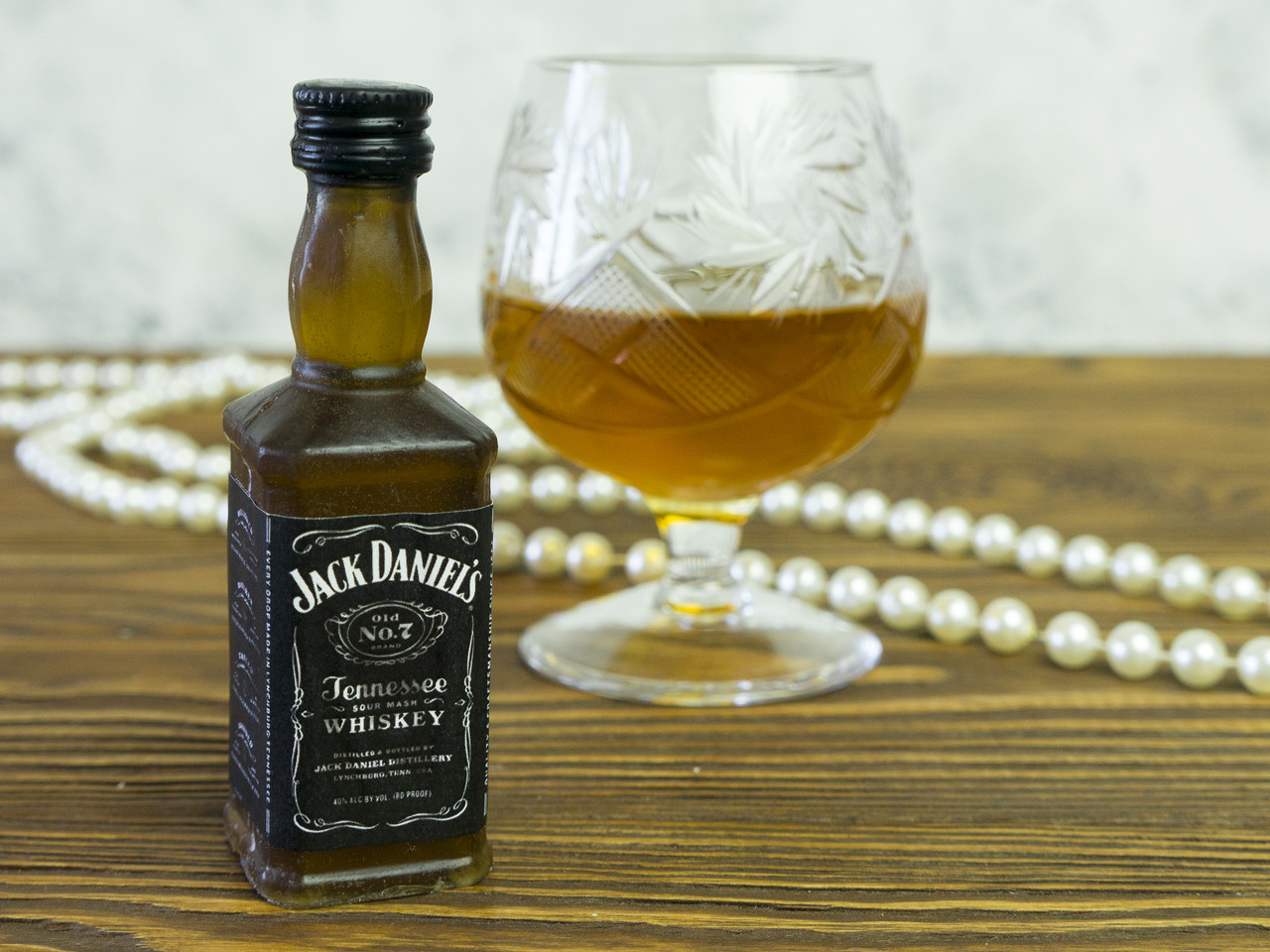 Бутылка виски Jack Daniel's - глицериновое мыло ручной работы