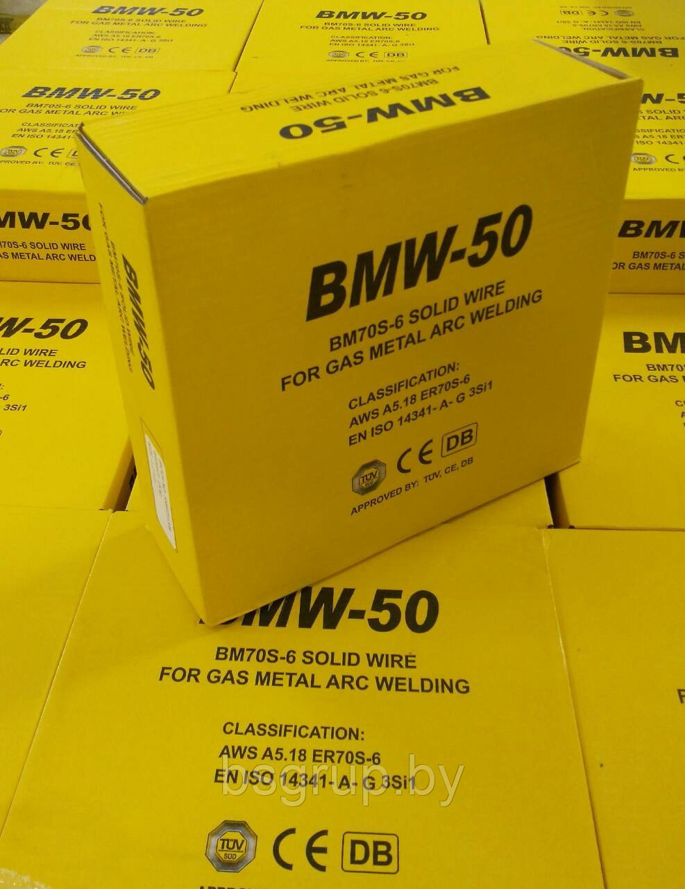 Проволока сварочная BMW  1,0 (15 кг)(СВ08Г2С), фото 1