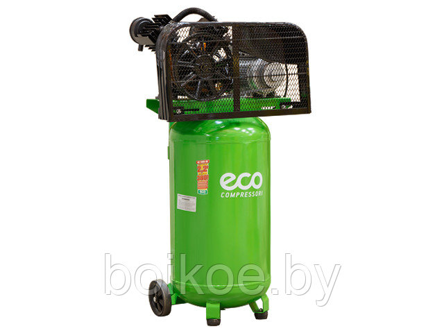Компрессор ECO AE-1005-B2 (380 л/мин, вертикальный ресив. 100 л, 2.20 кВт) - фото 3 - id-p92311151