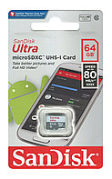 Карта памяти SanDisk Ultra microSDXC 64GB