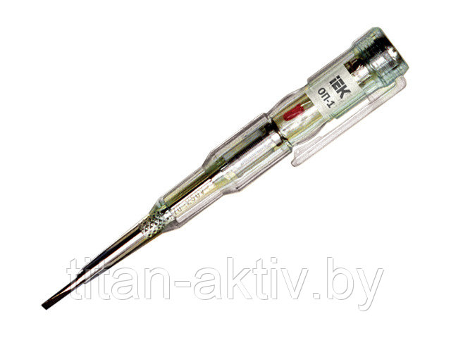 Пробник ОП-1 ИЭК TPR10 (Измеряет напряжение в диапазоне 70-600 В, методы измерения: контактный (до 2 - фото 1 - id-p90729667