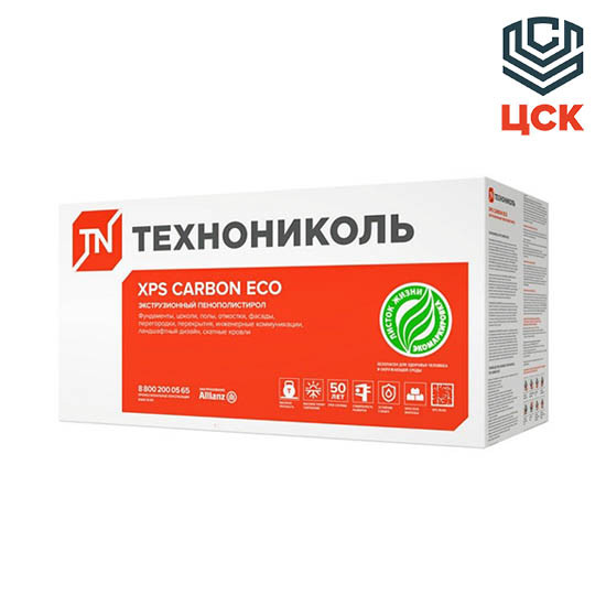 Экструдированный пенополистирол Технониколь XPS Carbon Eco 1180/580/30мм-L - фото 1 - id-p61423365