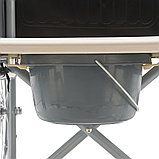Кресло-коляска для инвалидов Армед FS682 с санитарным оснащением, фото 8