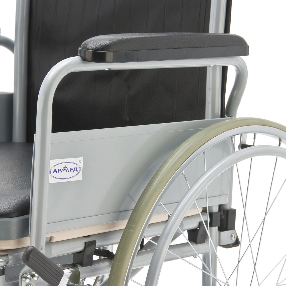 Кресло-коляска для инвалидов Армед FS682 с санитарным оснащением - фото 5 - id-p89731581