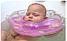 Круг надувной детский для купания младенцев (на шею от 0-36) с погремушками, фото 4
