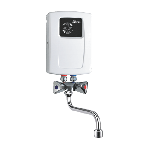 Проточный водонагреватель Kospel EPS Twister 4,4 кВт в комплекте со сместителем и душем - фото 1 - id-p92381038