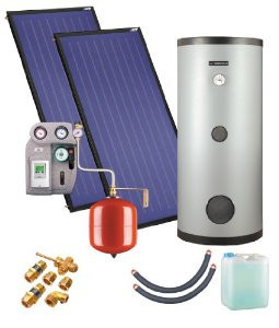 Солнечная водонагревательная установка Kospel ZSH.A-2x2,3 без теплообменников