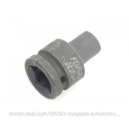 Бита насадка 6 гранная (шестигранник HEX) ударная 3/4" 17 мм (55ммL) Forsage 26417
