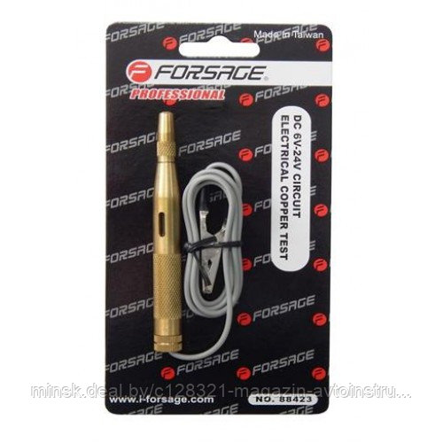 Пробник с крокодилом 6-24В Forsage 88423
