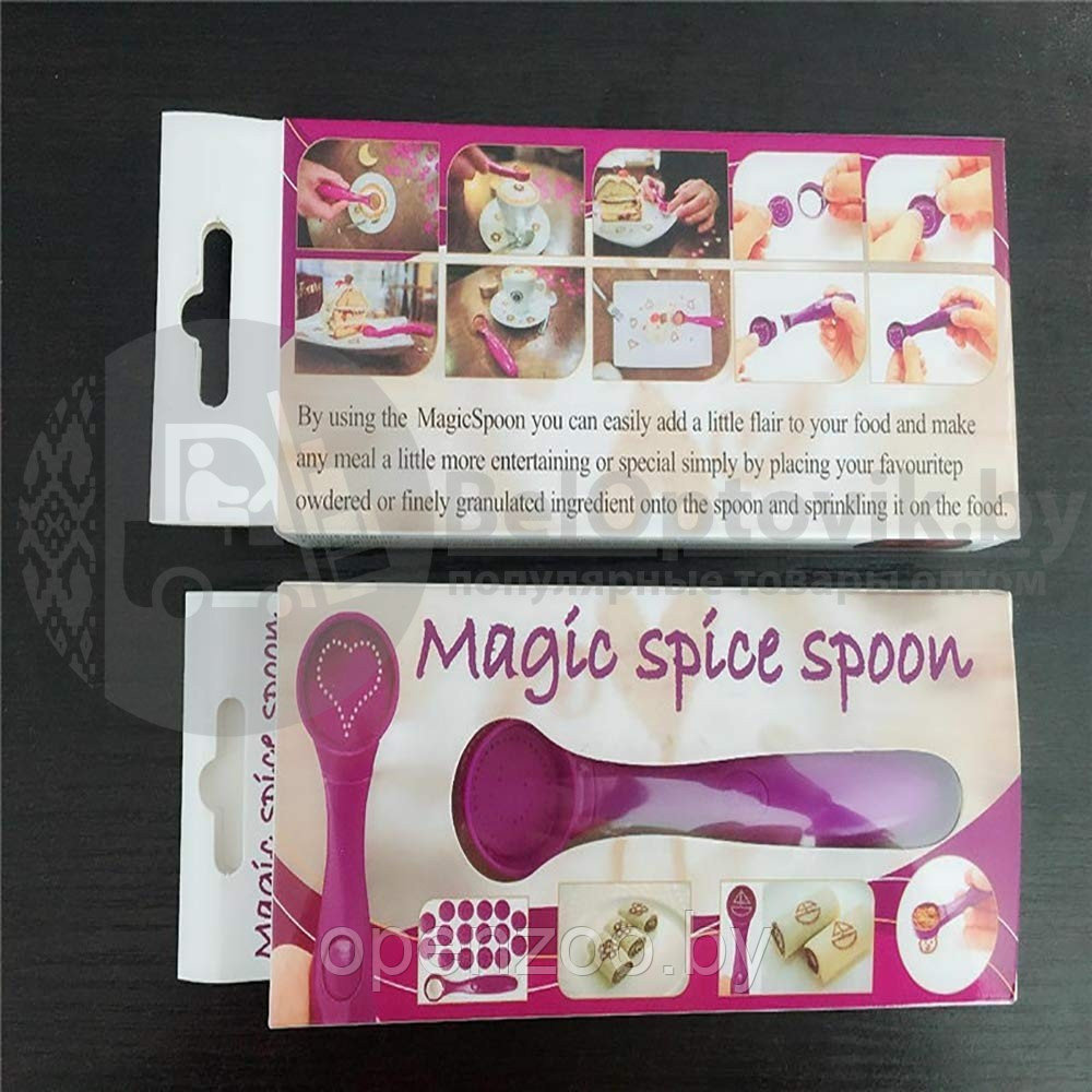 Ложечка для декорирования кофе и блюд MAGIC SPICE SPOON ( с вибрацией) - фото 2 - id-p92409481