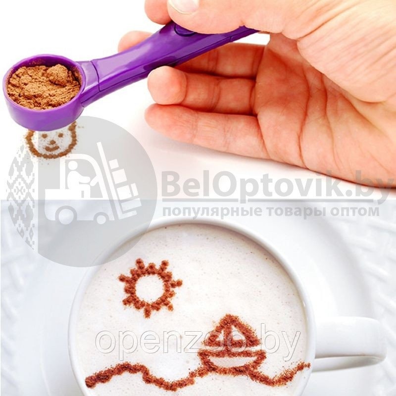 Ложечка для декорирования кофе и блюд MAGIC SPICE SPOON ( с вибрацией) - фото 7 - id-p92409481
