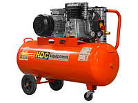 Компрессор HDC HD-A102 (540 л/мин, 10 атм, ременной, масляный, ресив. 100 л, 380 В, 3.00 кВт)