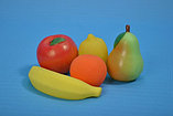 Игрушка из ПВХ пластизоля "Набор фруктов", 5 предметов, Радуга-Актамир, фото 2