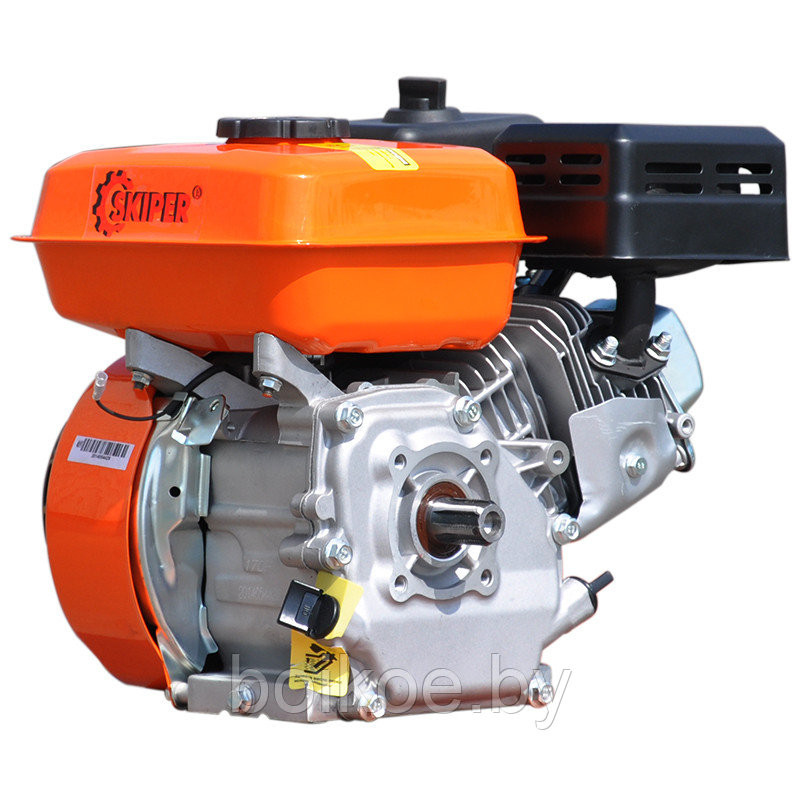 Двигатель бензиновый Skiper 170F для культиваторов (8 л.с., шлиц. вал 25мм) - фото 2 - id-p92440968