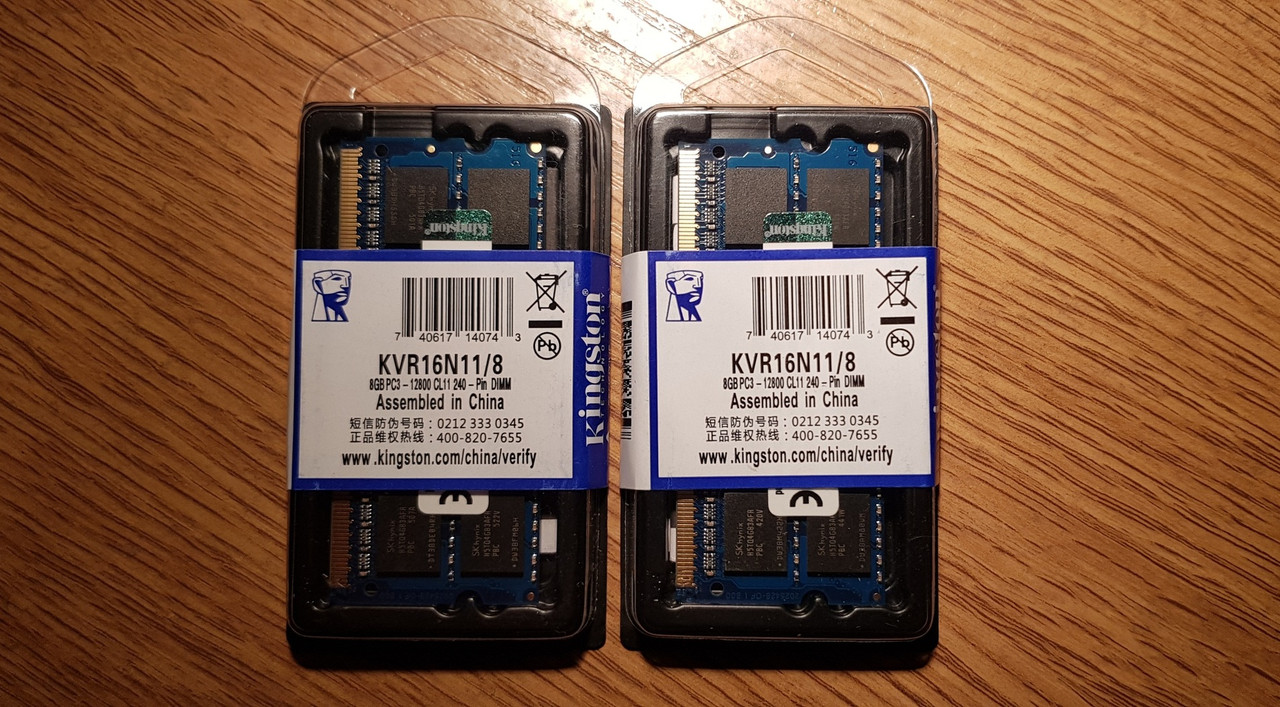 Оперативная память DDR3 8GB Kingston для Ноутбука - фото 1 - id-p92446623