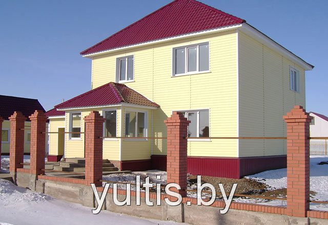 Виниловый сайдинг Дёке Киви коллекция Корабельный брус D4,5 - фото 10 - id-p4508657