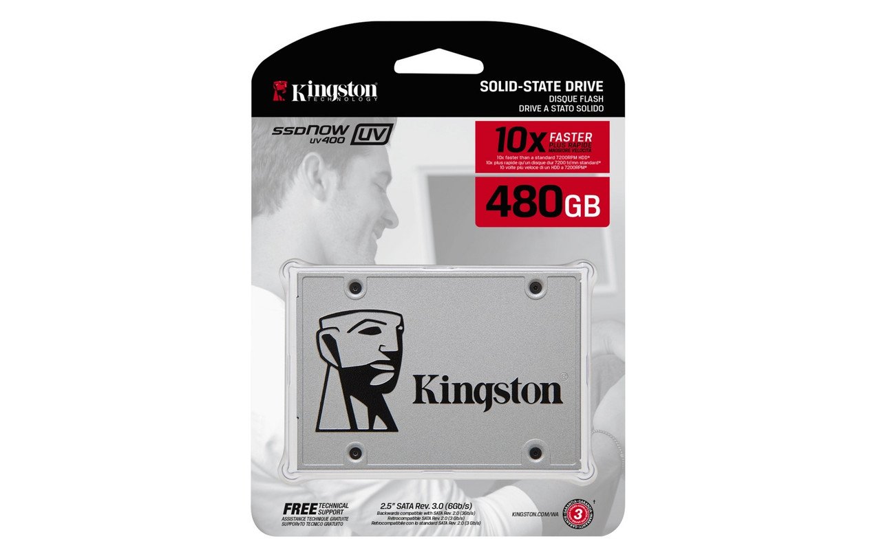 Накопитель SSD 120Gb Kingston UV400 [SUV400S37/120G] - фото 3 - id-p92446652