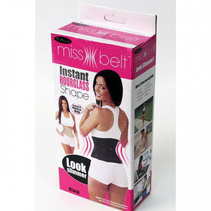 Утягивающий пояс-корсет для похудения Мисс Белт Miss Belt, фото 2