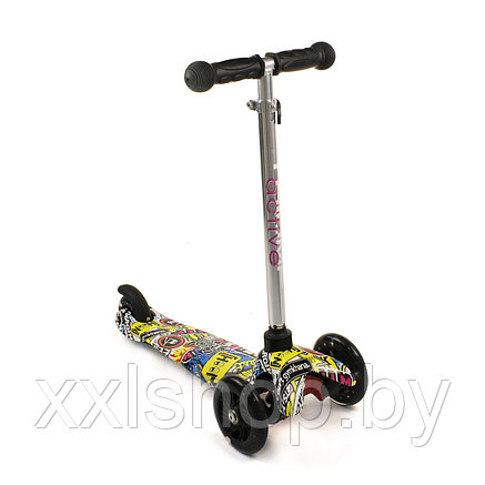 Самокат Triumf Active SKL-06AHP Mini Up Flash Print 5, фото 2