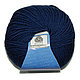 Пряжа Lana Gatto Super Soft 13856 тёмно-синий, фото 2