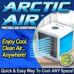 Мини кондиционер вентилятор увлажнитель воздуха Арктик, мобильный кондиционер, охлаждение