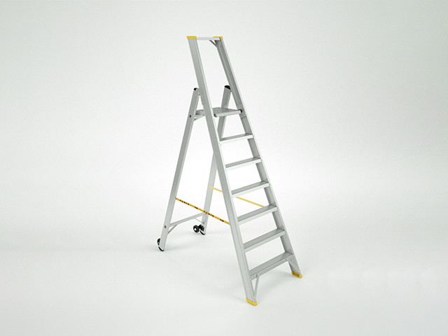 Лестница-стремянка алюм. 212 см 10 ступ., 15,0 кг iTOSS Eurostyl - фото 1 - id-p92475286