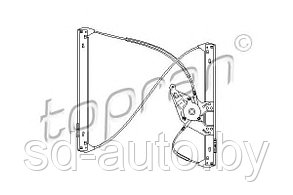 Стеклоподъёмник ауди а6 с5, передний правый