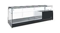 Настольная холодильная витрина Полюс AC37 SM 1,0-11 Carboma Cube Bar