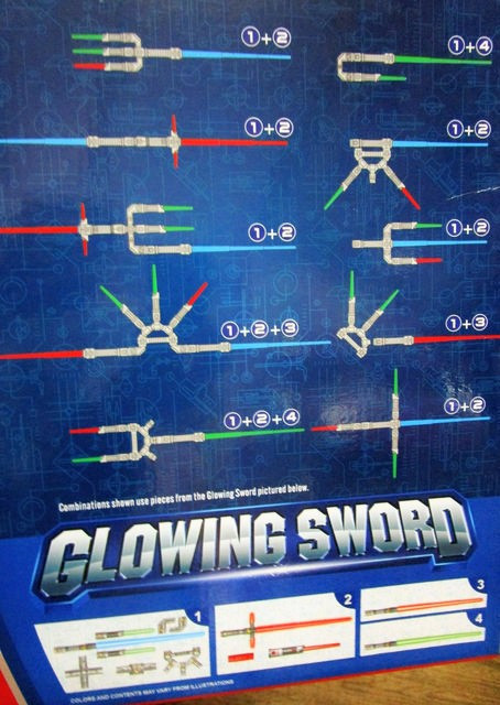 Световой Джедайский меч Star Wars системы BLADEBUILDERS (для создания более 100 моделей) свет, звук LM666-18A - фото 3 - id-p50519806