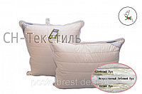 Подушка "Кашемир " 50х70 из козьего пуха. Чехол Лавиш-сатин LUХ класса