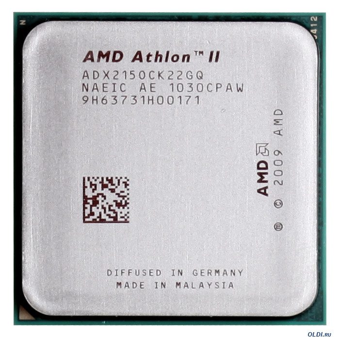 Процессор AMD Athlon II X2 215 (ADX215OCK22GM), AM3 - фото 1 - id-p92498012