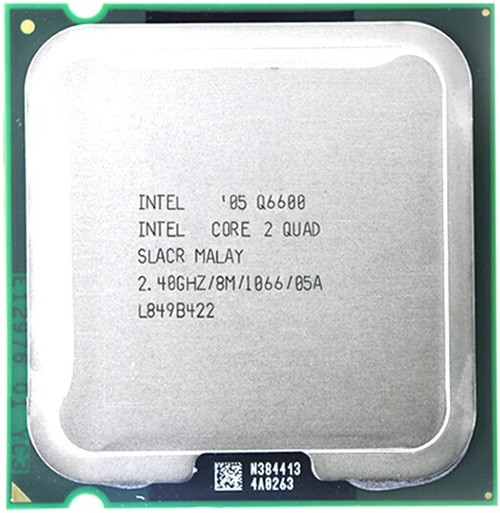 Процессор Intel Core 2 Quad Q6600 - фото 1 - id-p92500025