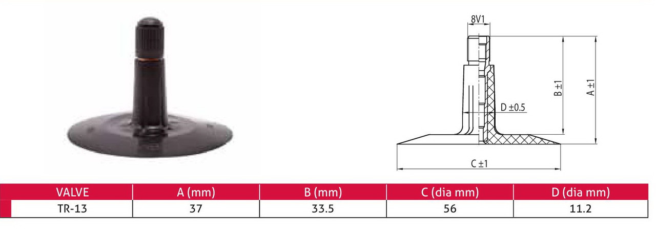 Камера для сельхоз техники 4.50/5.00-10 Nexen TR13 - фото 2 - id-p4510666