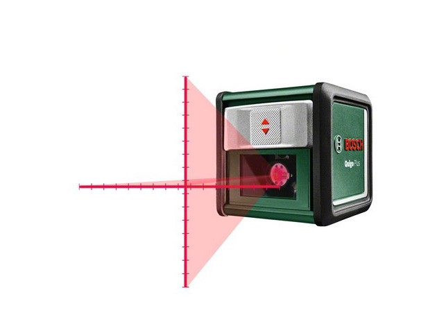 Нивелир лазерный BOSCH QUIGO PLUS со штативом в кор. (проекция: крест, до 7 м, +/- 5 мм, резьба 1/4") - фото 1 - id-p92568474