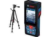 Дальномер лазерный BOSCH GLM 120 C + BT 150 в кор. (0.08 - 120 м, +/- 2 мм/м, IP 54, штатив)