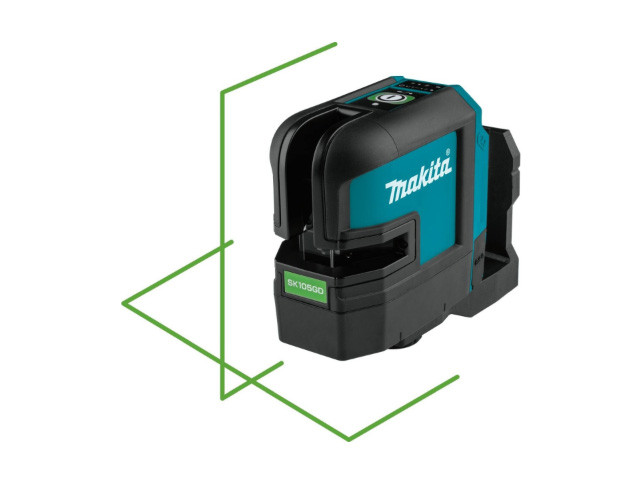 Нивелир лазерный MAKITA SK 105 GDZ в сумке (проекция: крест, до 35 м, +/- 0.30 мм/м, резьба 1/4") - фото 1 - id-p92568604