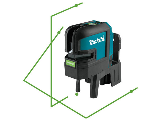 Нивелир лазерный MAKITA SK 106 GDZ в сумке (проекция: крест, до 35 м, +/- 0.30 мм/м, резьба 1/4")