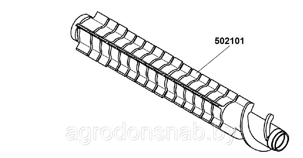 Валец жатки 502101