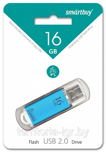 USB-накопитель 16Gb V-Cut series SB16GBVC-B синий Smartbuy