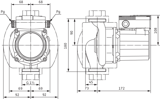 Насос циркуляционный Wilo TOP-S 25/10 DM 3х400В - фото 3 - id-p92574862