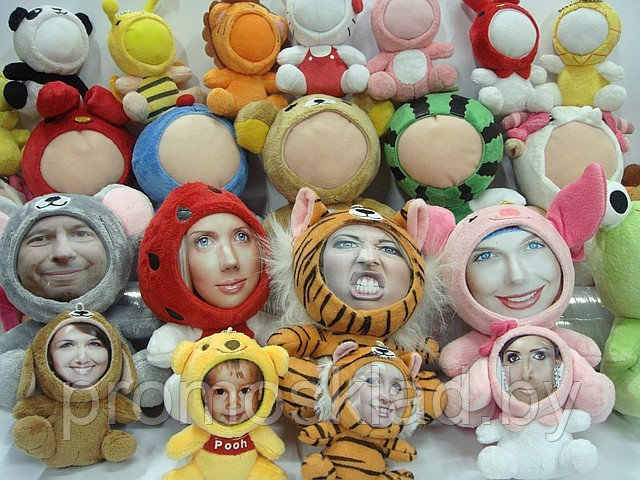 Игрушки 3D face для вставки фотографии