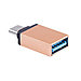 Адаптер Type-C - USB 3.0 OTG BMC-602 золото Blast, фото 3