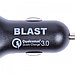 Автомобильное ЗУ BCA-023 QC 2 x USB черный Blast, фото 2